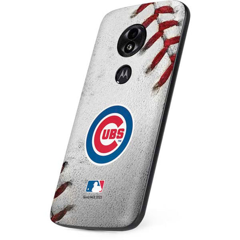 MLB Chicago Cubs Game Ball Moto E5 Play Skin